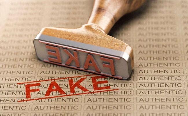 PAT Testing devices to determine fake products